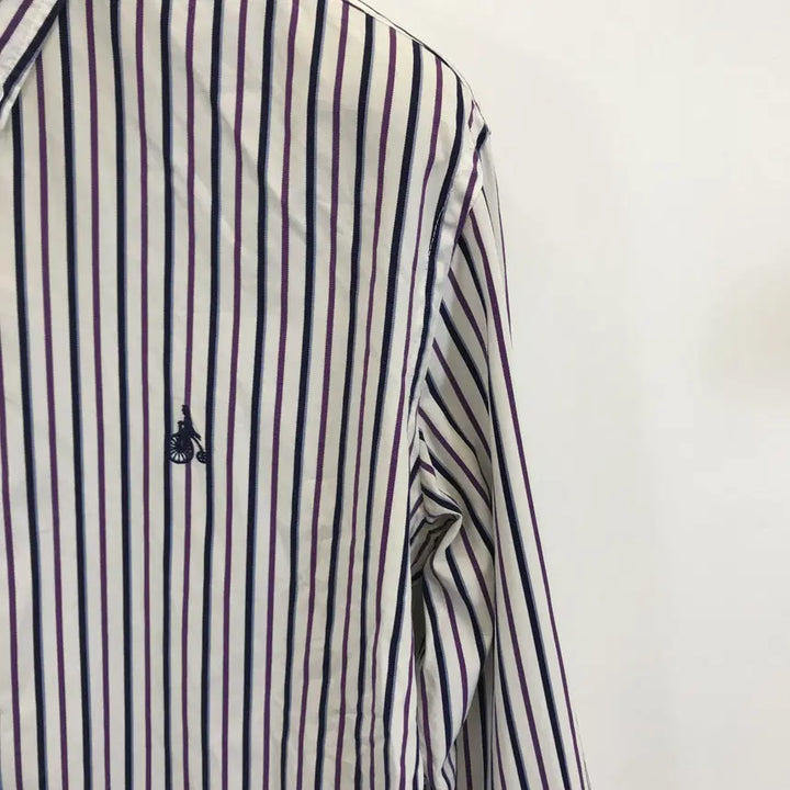 [BUNJANG] Beanpole Striped Shirt 100 / 빈폴 스트라이프 셔츠 [100]