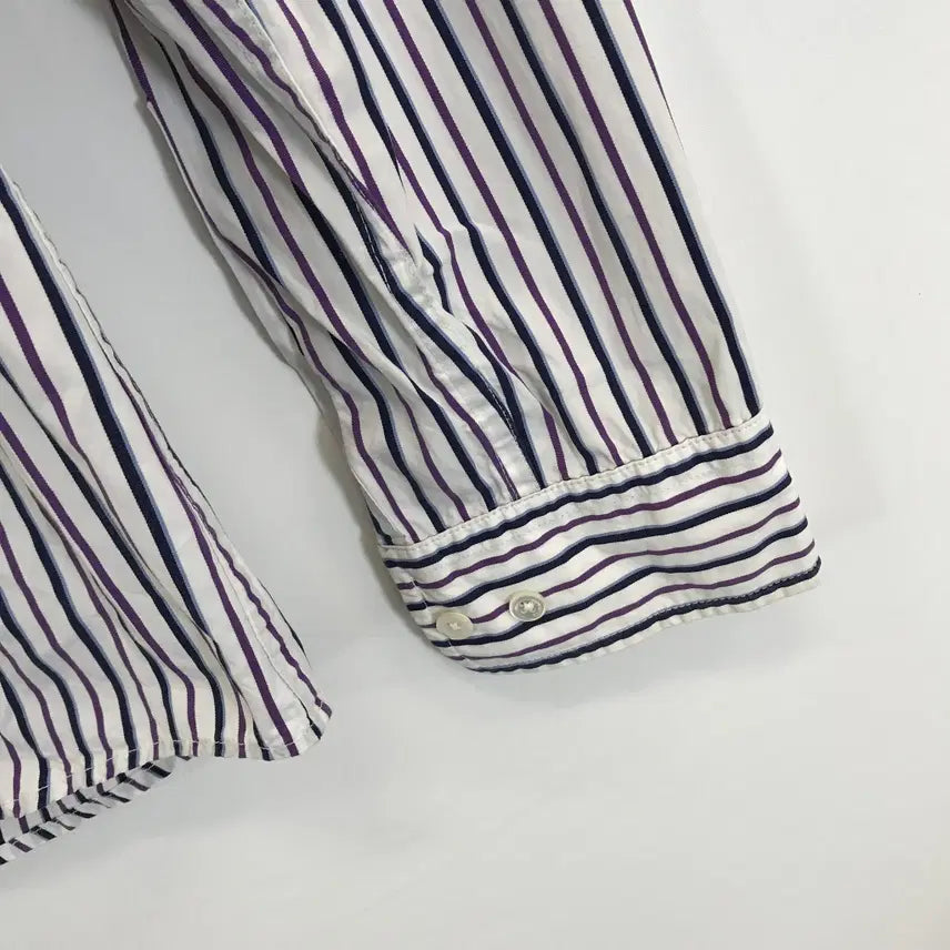 [BUNJANG] Beanpole Striped Shirt 100 / 빈폴 스트라이프 셔츠 [100]