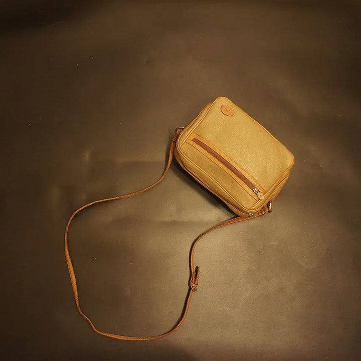 [BUNJANG] Vintage Leather Crossbody Bag / 431 크로스백 크로스가방 레더백 빈티지 가죽가방 여자백
