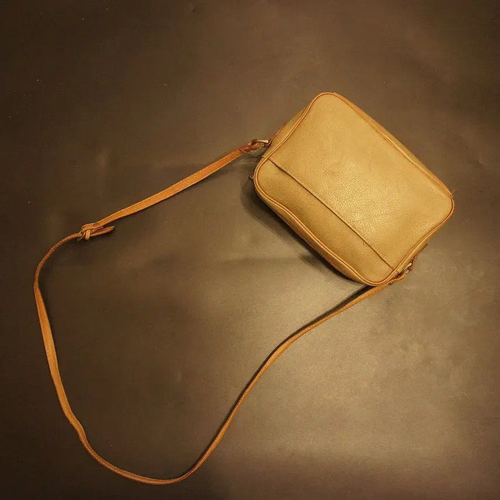 [BUNJANG] Vintage Leather Crossbody Bag / 431 크로스백 크로스가방 레더백 빈티지 가죽가방 여자백