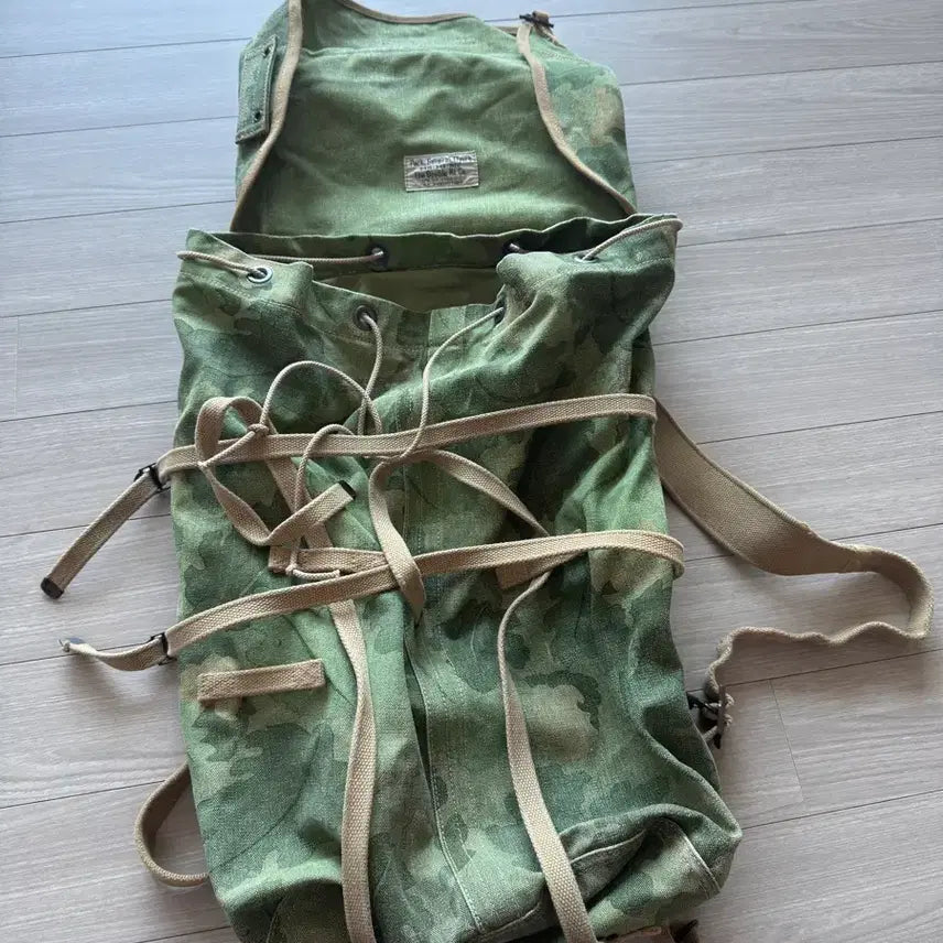 [BUNJANG] RRL Double RL Camouflage Military Backpack / rrl 더블알엘 카모플라쥬 백팩 밀리터리 초희귀 레어템