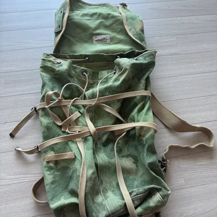 [BUNJANG] RRL Double RL Camouflage Military Backpack / rrl 더블알엘 카모플라쥬 백팩 밀리터리 초희귀 레어템