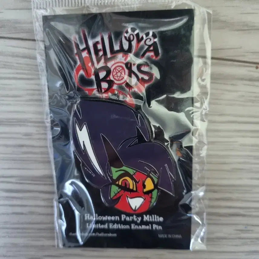 [BUNJANG] Helluva Boss Halloween Party Millie Enamel Pin / 헬루바보스 할로윈 파티 밀리 에나멜 핀