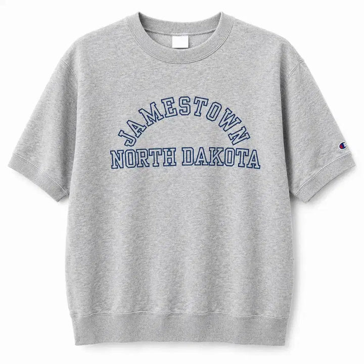 [BUNJANG] College Graphic Short Sleeve Sweatshirt XL / 컬리지그래픽 반팔 스웨트셔츠 XL