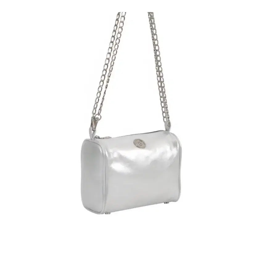 [BUNJANG] MinuteMute Brett Mini Silver Bag with Samollga Inner Bag / 미닛뮤트 브렛 미니 실버 + 사몰가 이너백