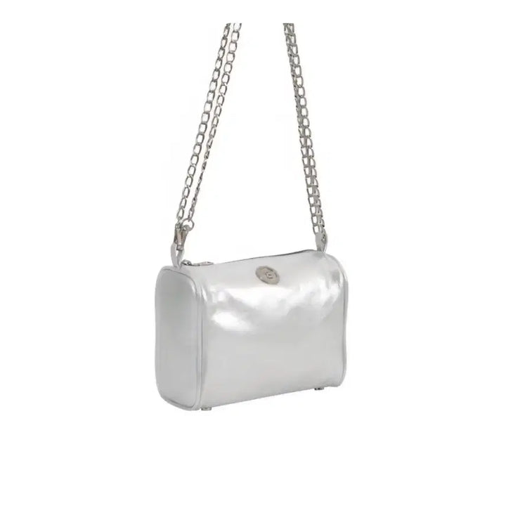 [BUNJANG] MinuteMute Brett Mini Silver Bag with Samollga Inner Bag / 미닛뮤트 브렛 미니 실버 + 사몰가 이너백