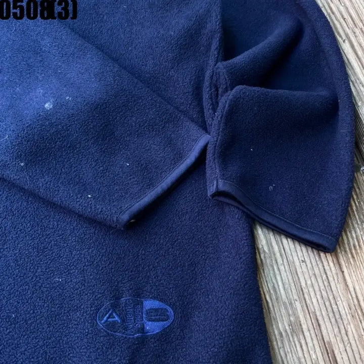 [BUNJANG] A.S. Sports Navy Half-Zip Fleece / A.S.Sports 네이비 하프집업 플리스