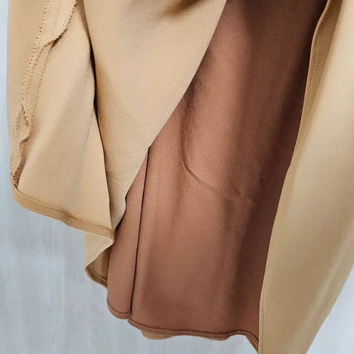 [BUNJANG] Lanvin Collection Beige Shirring Draping Long Dress (Size 55) / (새상품) 랑방 컬렉션 베이지 셔링 드레이핑 롱 원피스 55