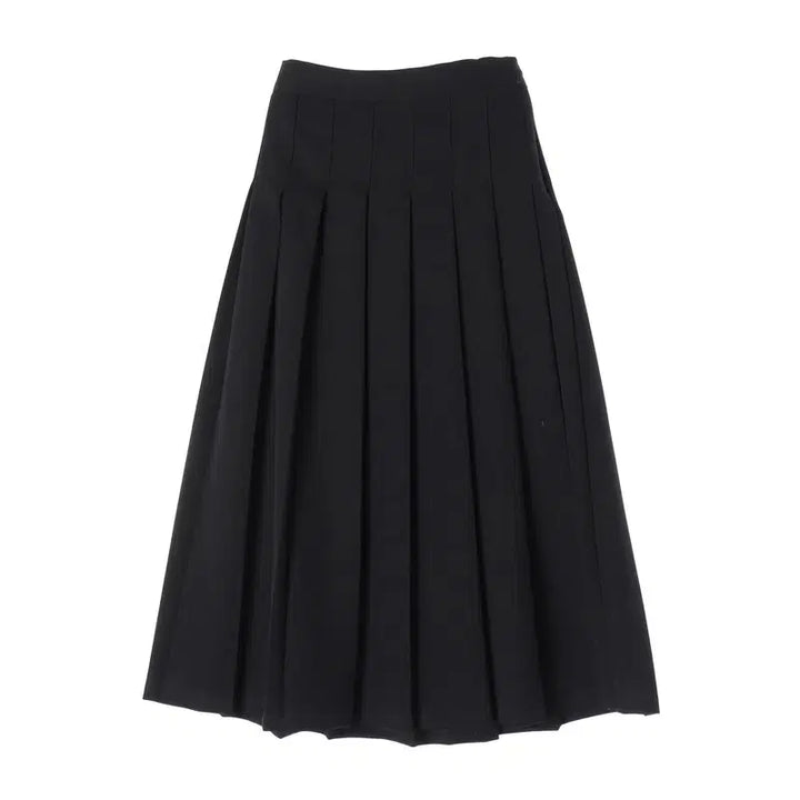[BUNJANG] Pleated Elastic Waist Skirt (Women&