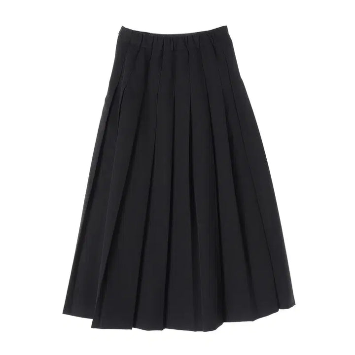[BUNJANG] Pleated Elastic Waist Skirt (Women&