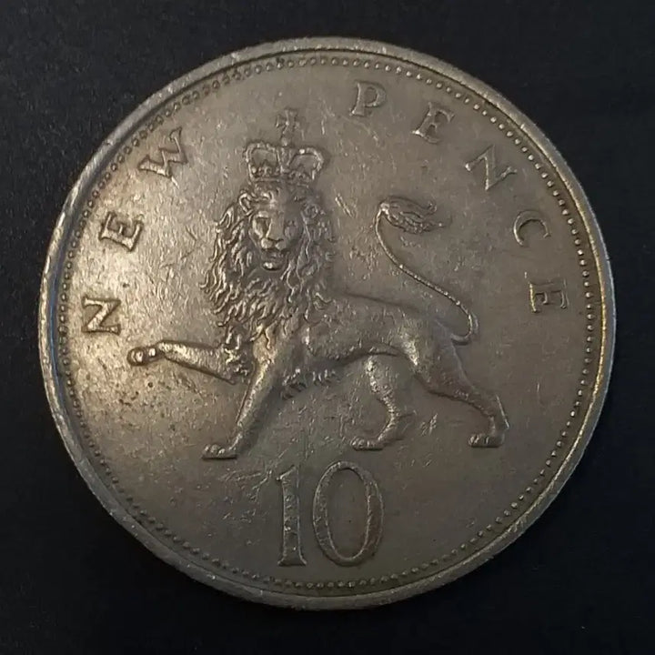[BUNJANG] 1970 UK 10 Pence Coin / 1970년 영국 10펜스 동전 w932