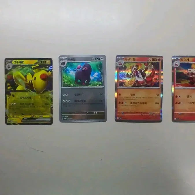 [BUNJANG] Pokemon Card Torkoal &amp; Ampharos ex Starter Set / 포켓몬카드 뜨아거&amp;전룡 ex 스타터 세트