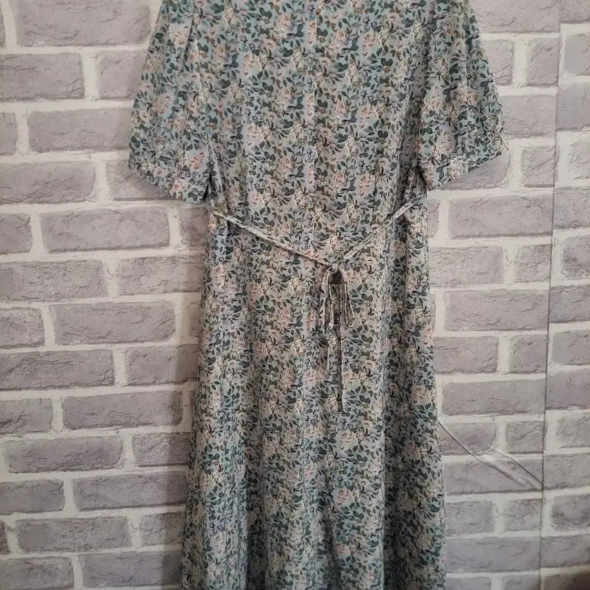 [BUNJANG] Page Flynn Lace Collar Flower Long Dress / 페이지플린 레이스카라 플라워 롱원피스/알뜰한여우