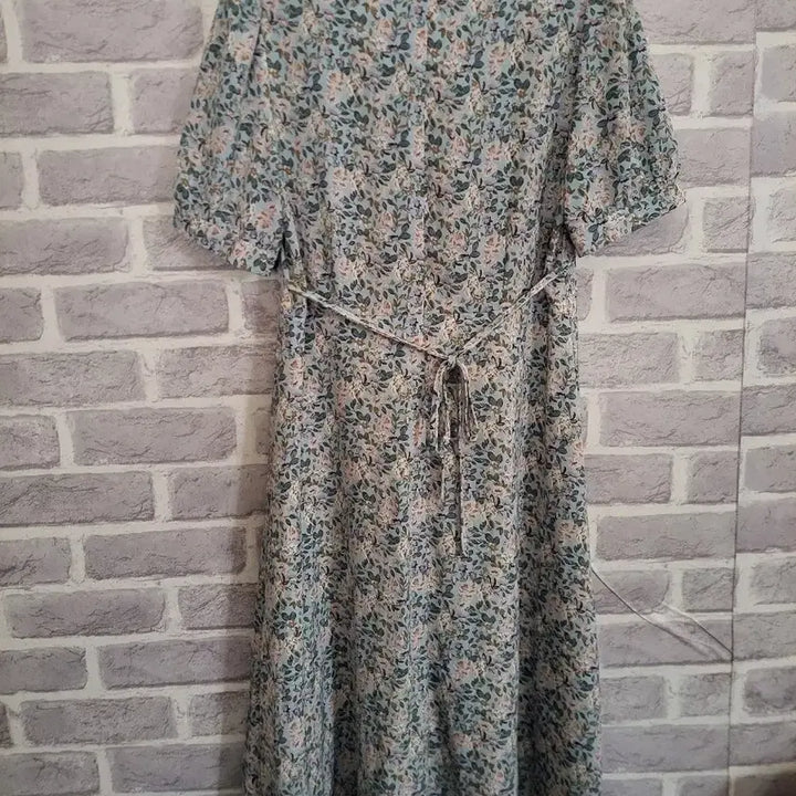 [BUNJANG] Page Flynn Lace Collar Flower Long Dress / 페이지플린 레이스카라 플라워 롱원피스/알뜰한여우