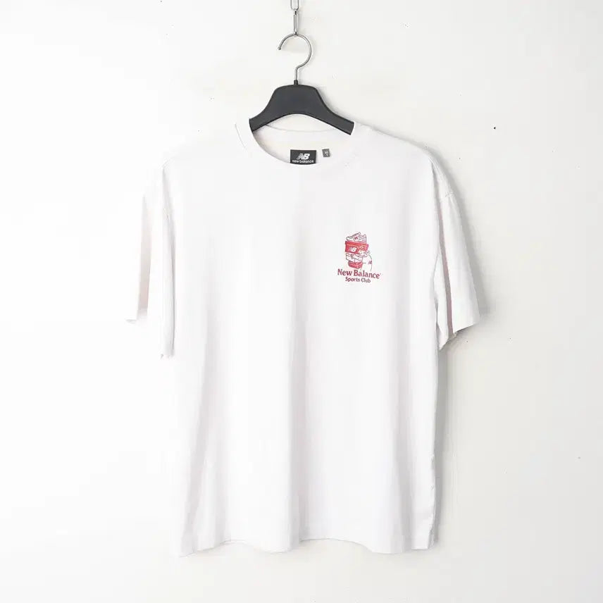 [BUNJANG] New Balance White T-Shirt (Size S/90) / 90/뉴발란스 티셔츠
