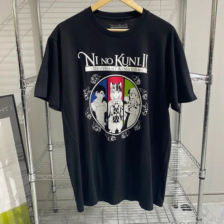 [BUNJANG] Ninokuni Official Animation T-Shirt / 니노쿠니 오피셜 애니메이션 티셔츠 애니티