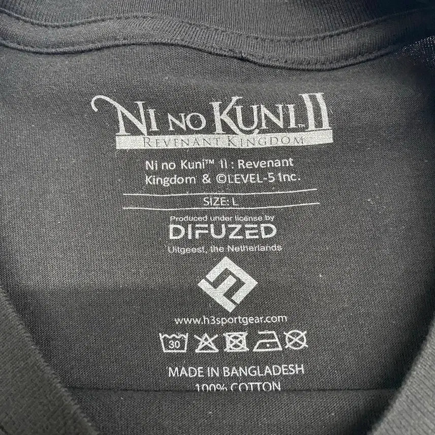 [BUNJANG] Ninokuni Official Animation T-Shirt / 니노쿠니 오피셜 애니메이션 티셔츠 애니티