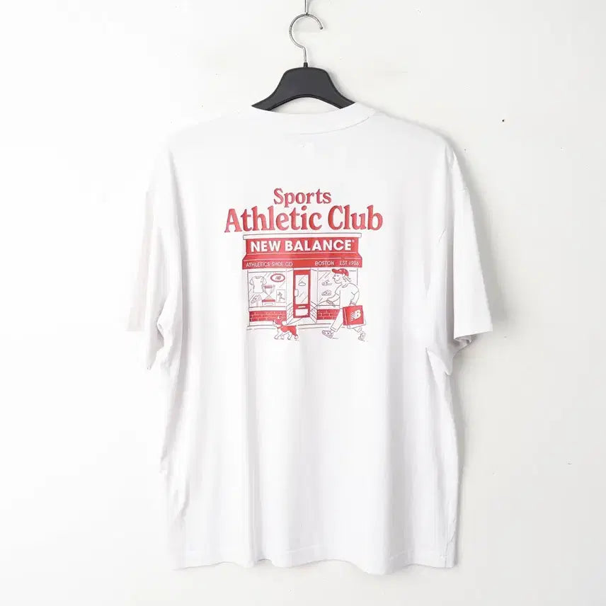[BUNJANG] New Balance T-Shirt White / 100/뉴발란스 티셔츠