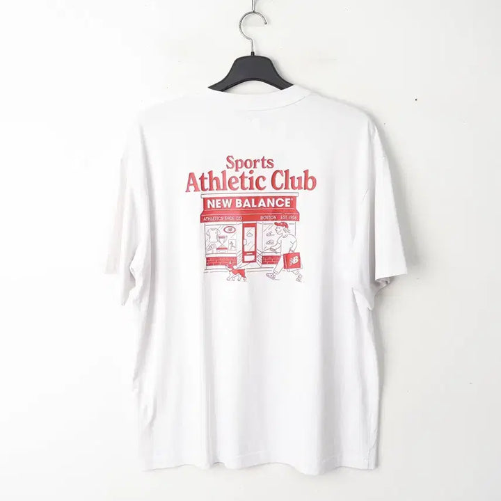 [BUNJANG] New Balance T-Shirt White / 100/뉴발란스 티셔츠