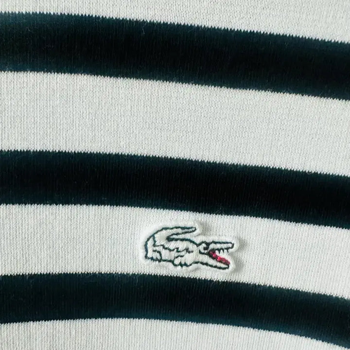 [SOLD OUT] 라코스테 스트라이프 반팔 원피스