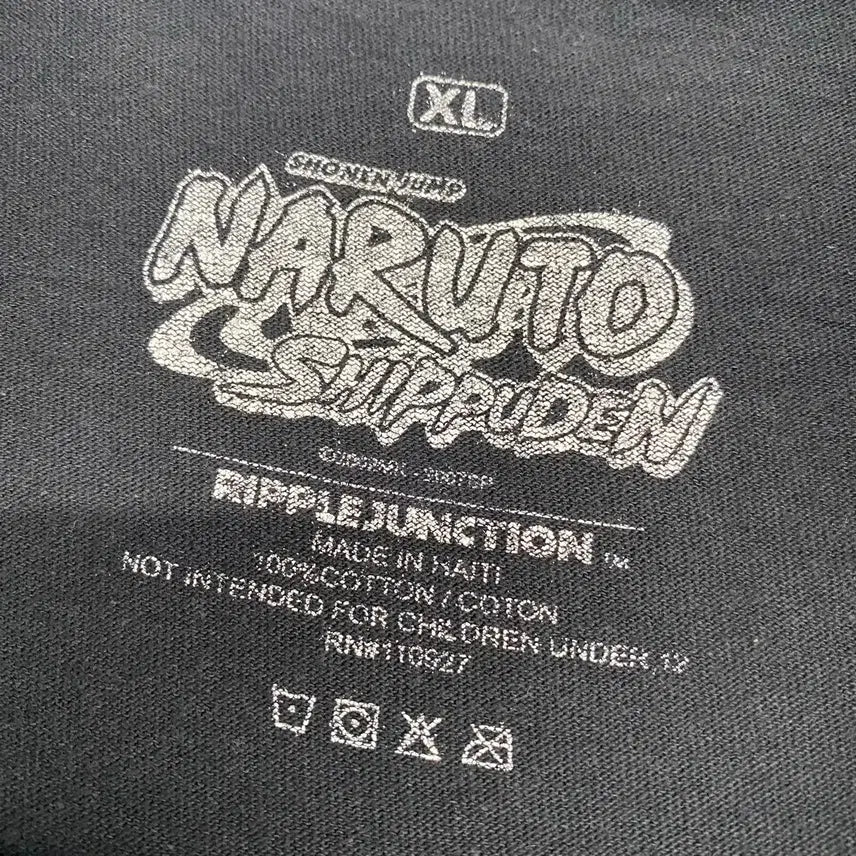 [BUNJANG] Naruto Kakashi Official Anime T-Shirt / 나루토 카카시 오피셜 애니메이션 티셔츠 애니티