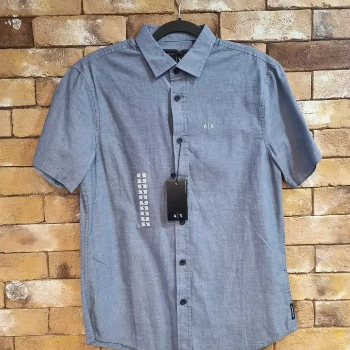 [BUNJANG] Armani Exchange Slim Fit Short Sleeve Shirt Size S / 아르마니 익스체인지 반팔 셔츠 S 새상품