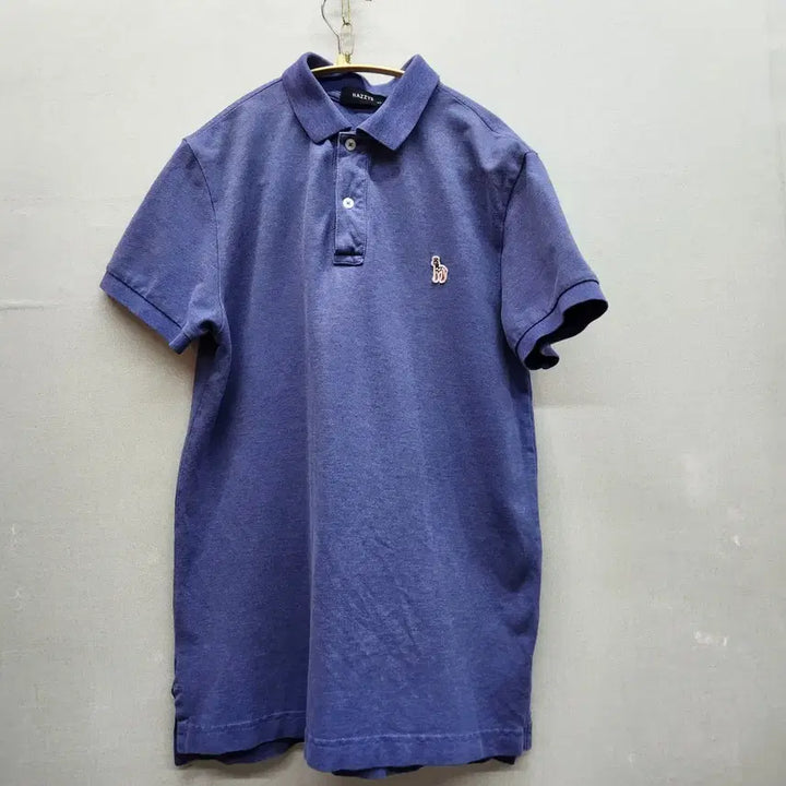 [BUNJANG] Hazzys Logo Short Sleeve Polo Shirt (M) Unisex / 헤지스 로고 반팔카라 100(M) 남여공용