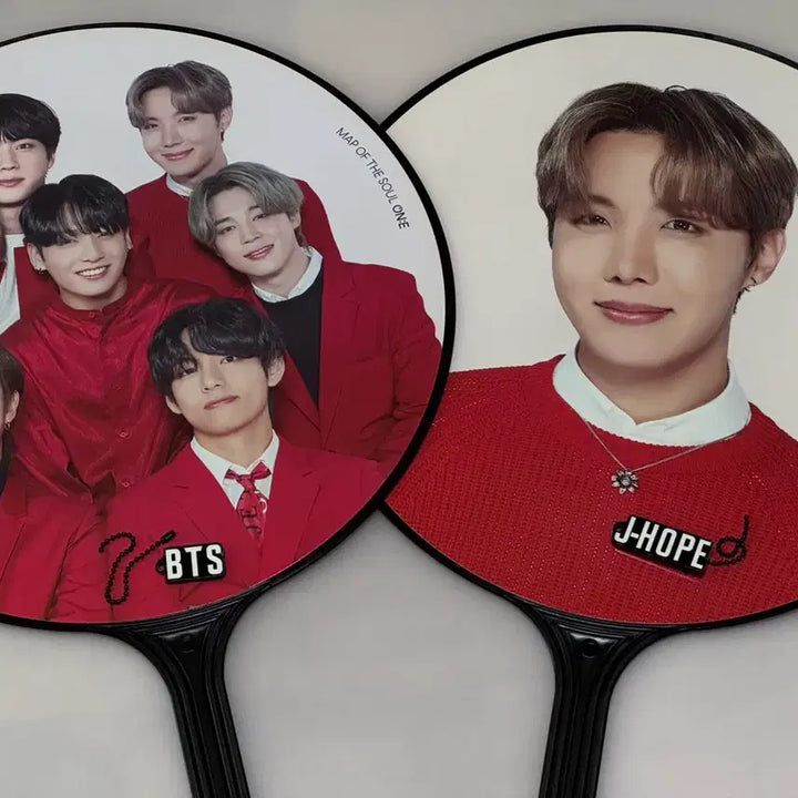 [BUNJANG] BTS Group/J-Hope Uchiwa Set / 방탄소년단 BTS 단체/제이홉 부채 우치와 세트