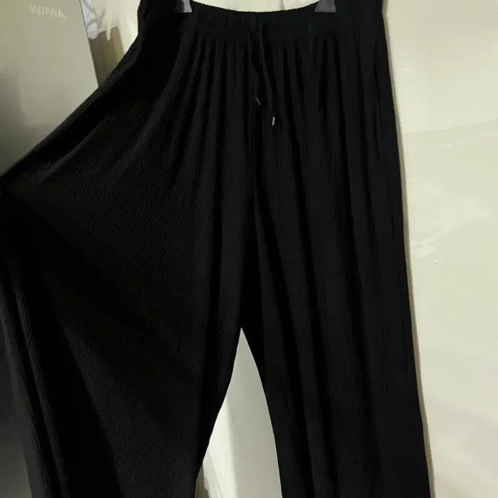 [BUNJANG] Crocodile Ladies Pleated Wide Cooling Pants / (79)크로커다일 레이디스 플리츠 와이드 쿨링팬츠