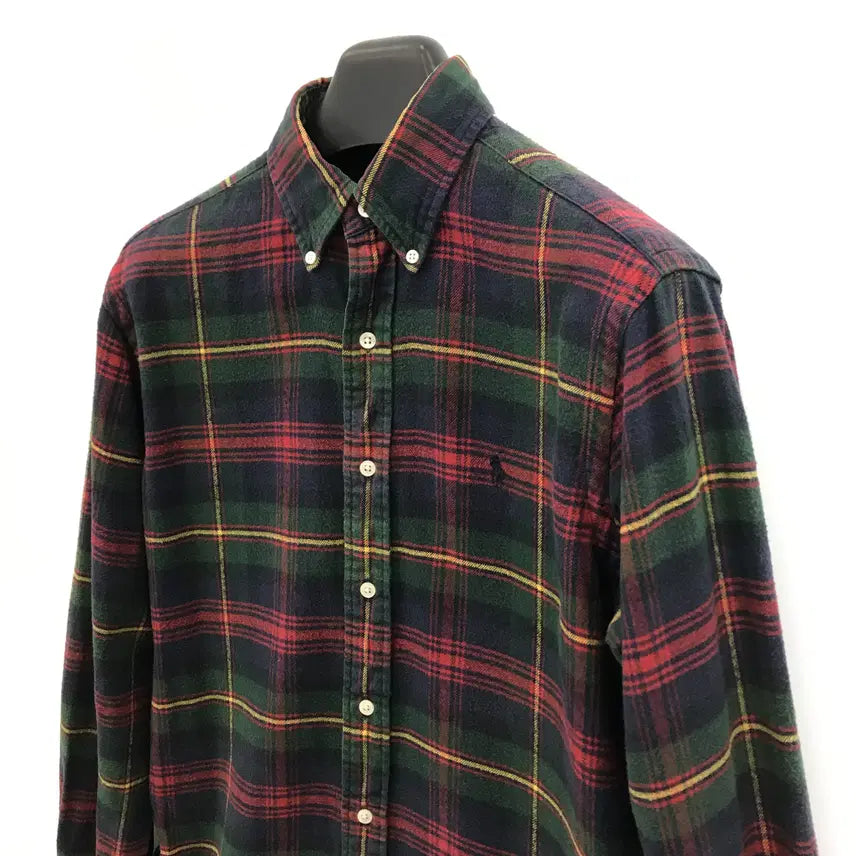 [BUNJANG] Polo Ralph Lauren Classic Fit Tartan Check Shirt / 폴로 랄프로렌 클래식핏 타탄 체크셔츠 [S]