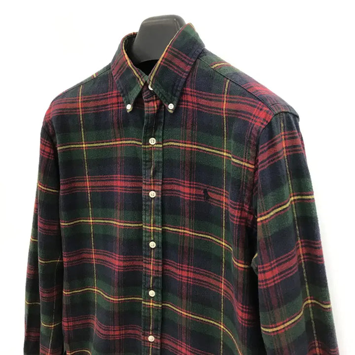 [BUNJANG] Polo Ralph Lauren Classic Fit Tartan Check Shirt / 폴로 랄프로렌 클래식핏 타탄 체크셔츠 [S]