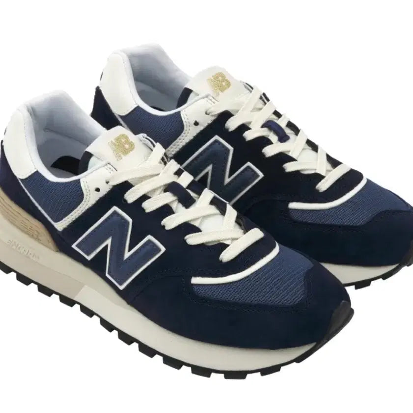 [BUNJANG] New Balance 574 Navy Sneakers / 뉴발란스 574 네이비 운동화