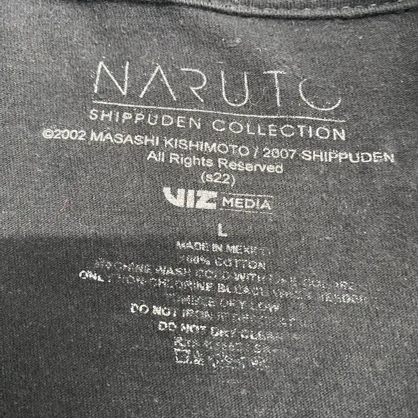 [BUNJANG] Naruto Kakashi Official Animation T-Shirt / 나루토 카카시 오피셜 애니메이션 티셔츠 애니티