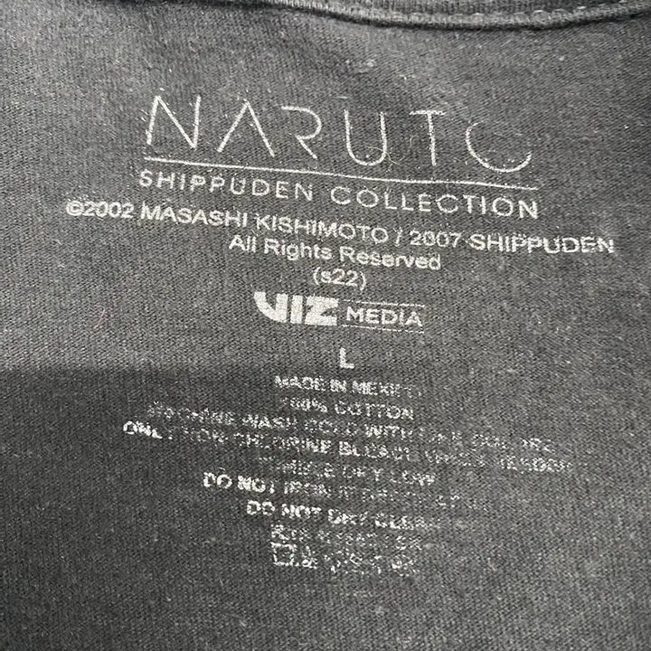 [BUNJANG] Naruto Kakashi Official Animation T-Shirt / 나루토 카카시 오피셜 애니메이션 티셔츠 애니티