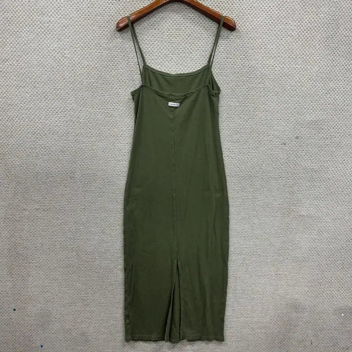 [BUNJANG] Calvin Klein Ribbed Sleeveless Long Dress S / 캘빈클라인 골지 나시 롱 원피스 S D01146