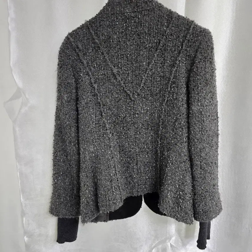 [BUNJANG] Emporio Armani Tweed Zip-Up Jacket / 엠포리오 아르마니 트위드 집업 자켓 (2010)