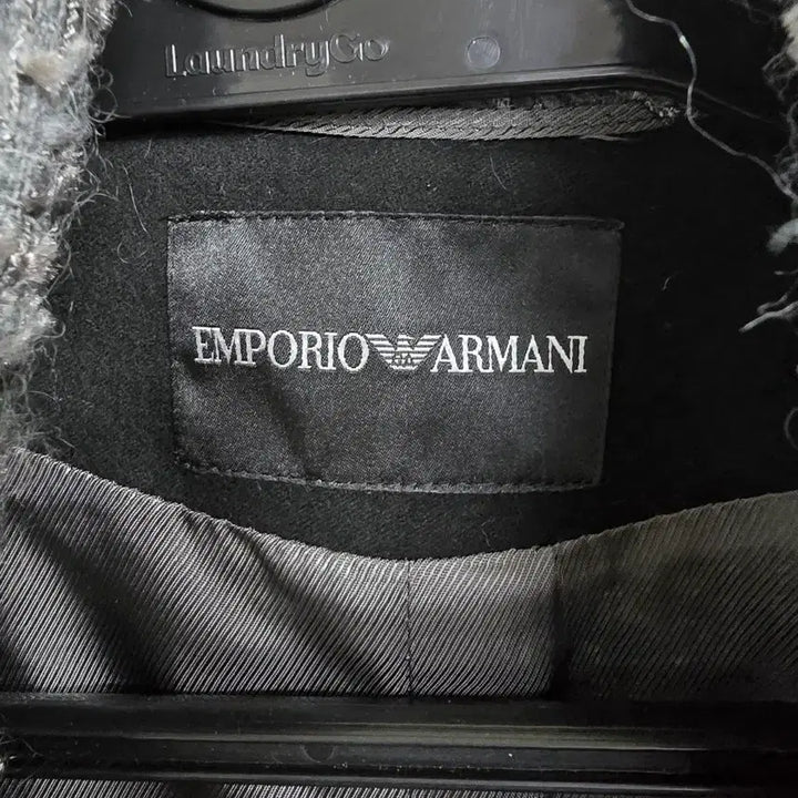 [BUNJANG] Emporio Armani Tweed Zip-Up Jacket / 엠포리오 아르마니 트위드 집업 자켓 (2010)