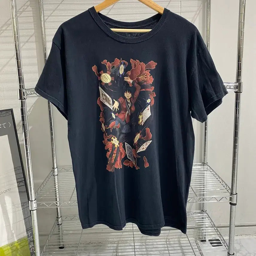 [BUNJANG] Kakegurui Official Animation T-Shirt / 카케구루이 오피셜 애니메이션 티셔츠 애니티