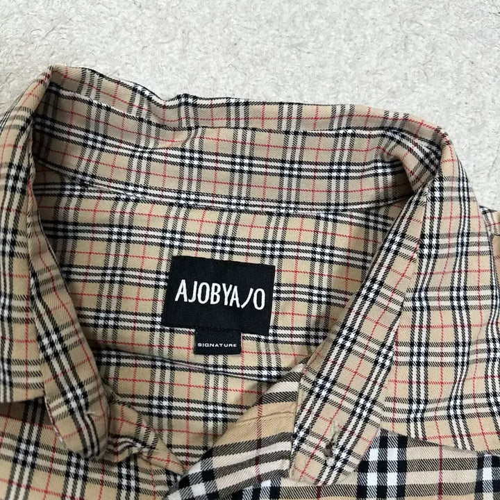 [BUNJANG] AJOBYAJO Checkered Oversized Shirt / 아조바이아조 AJOBYAJO 체크 셔츠 오버핏