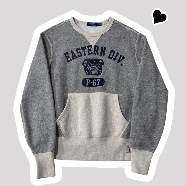 [BUNJANG] Polo Ralph Lauren New Bulldog Sweatshirt / 신형 폴로 랄프로렌 불독 맨투맨