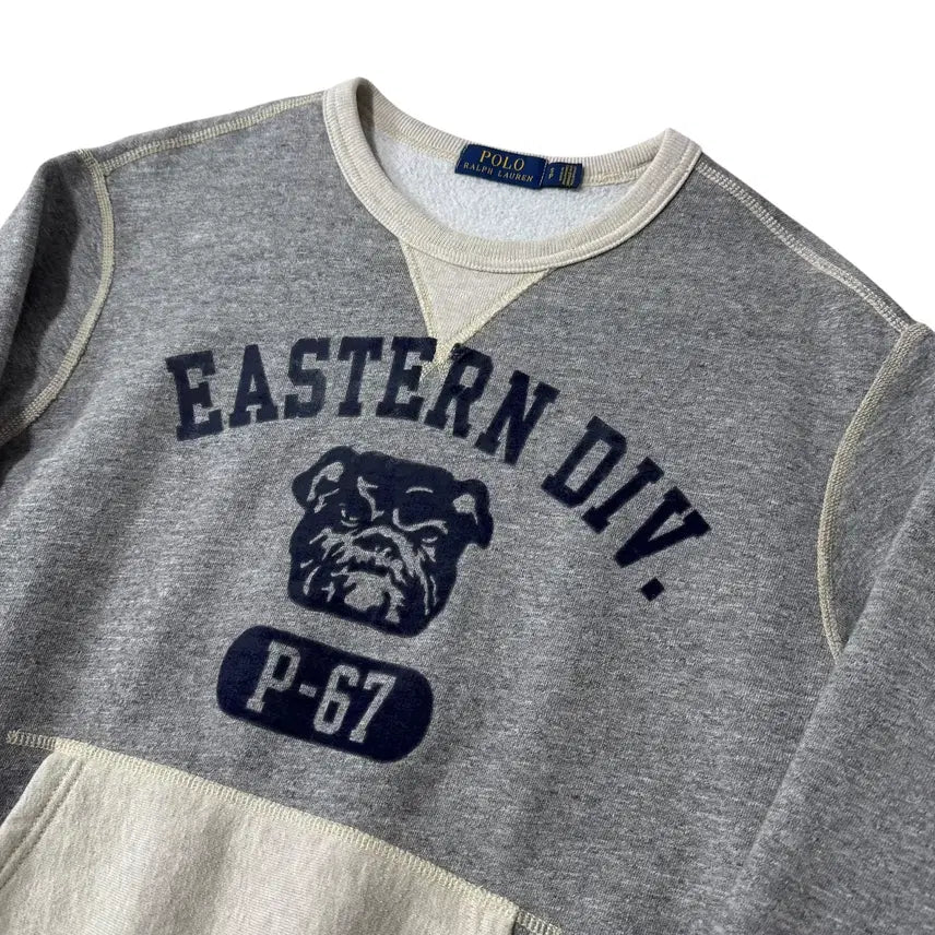 [BUNJANG] Polo Ralph Lauren New Bulldog Sweatshirt / 신형 폴로 랄프로렌 불독 맨투맨