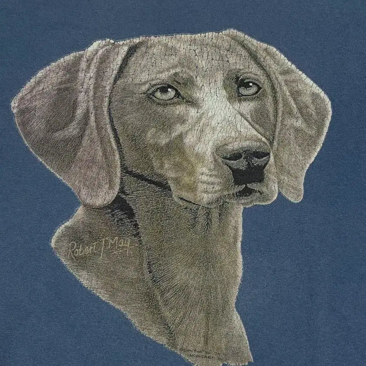 [BUNJANG] Vintage Dog Print T-Shirt / Vintage dog shirt 티셔츠 M