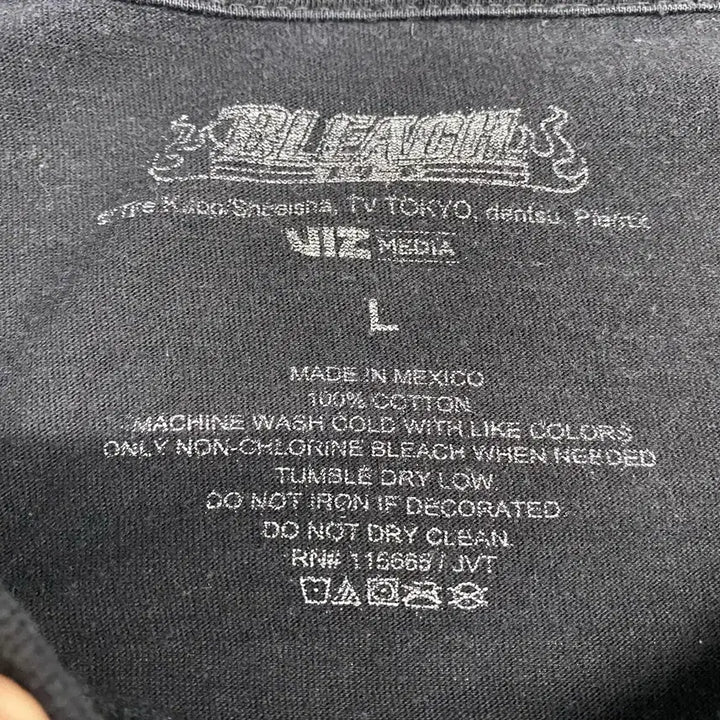 [BUNJANG] Bleach Official Anime T-Shirt / 블리치 오피셜 애니메이션 티셔츠 애니티
