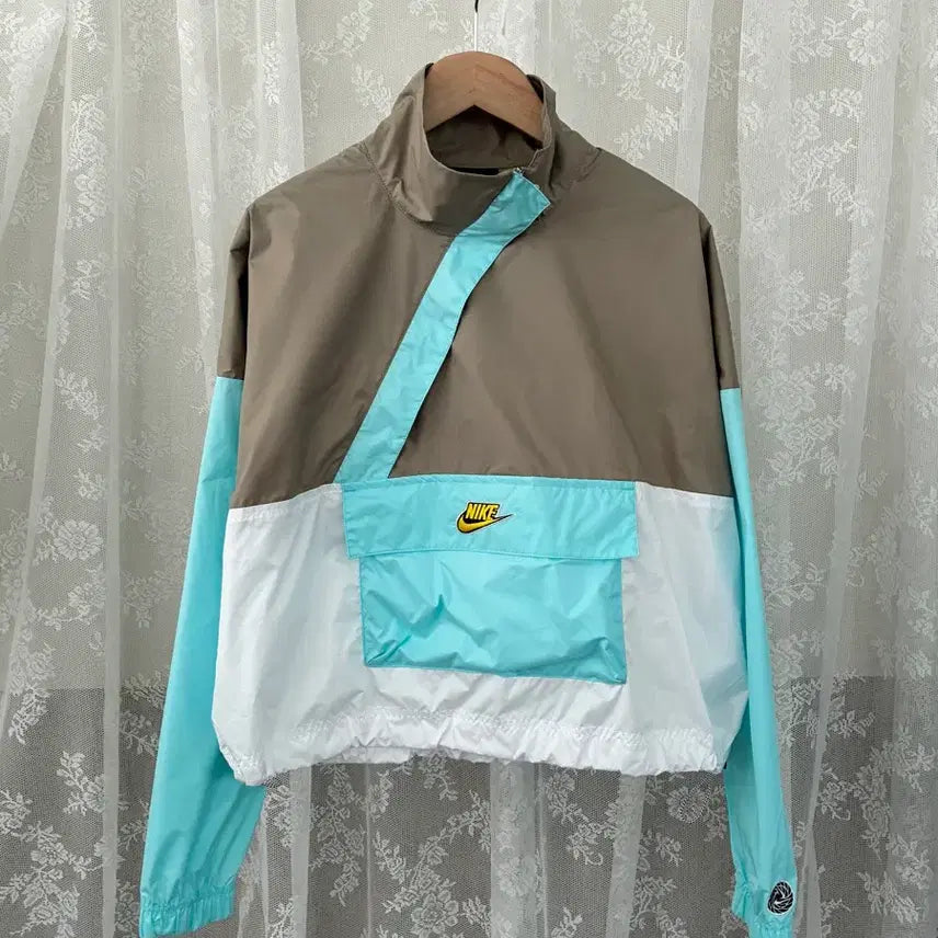 [BUNJANG] Nike Woven Icon Clash Anorak Jacket / M) 나이키 우븐 아이콘 클래쉬 바람막이 아노락