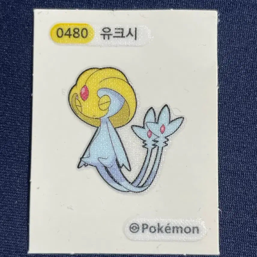 [BUNJANG] Pokemon Gen 4 Sticker Uxie 