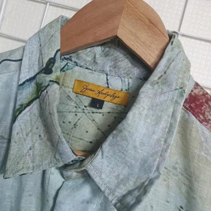 [BUNJANG] Linen Air Conditioner Shirt / 에어컨 셔츠 105XL