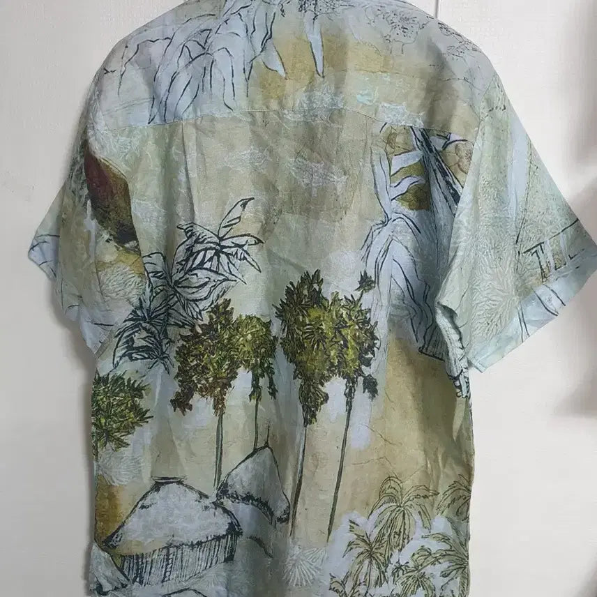 [BUNJANG] Linen Air Conditioner Shirt / 에어컨 셔츠 105XL