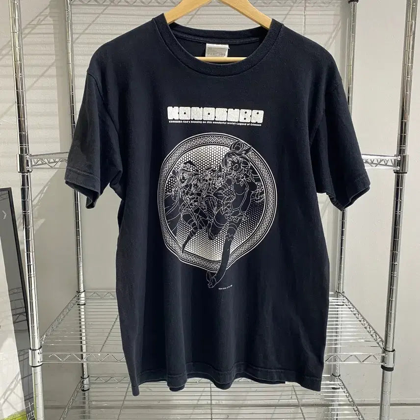 [BUNJANG] Konosuba Official Anime T-Shirt / 코노스바 오피셜 애니메이션 티셔츠 애니티