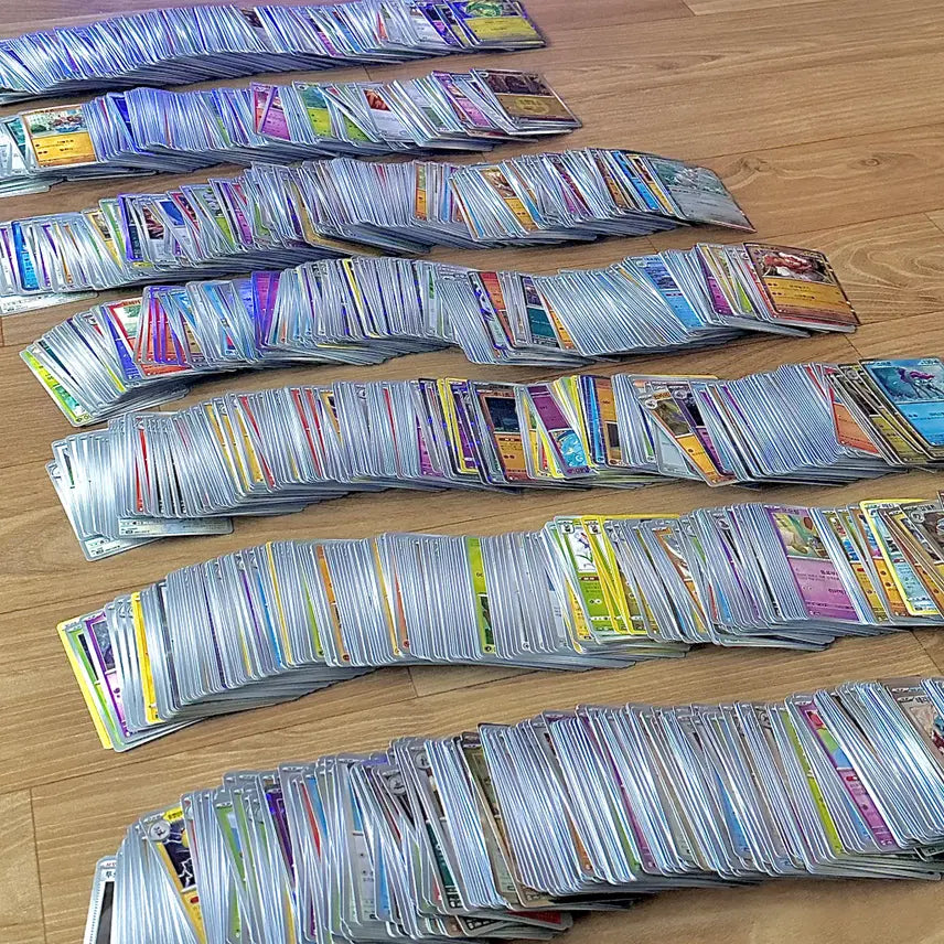 [BUNJANG] Pokemon Cards Bundle Set (Approx. 2300 Cards) - Includes RR, SR, AR, High Rarity / 포켓몬카드 약 2300장 일괄 판매 100덱 RR SR AR 고레어 포함