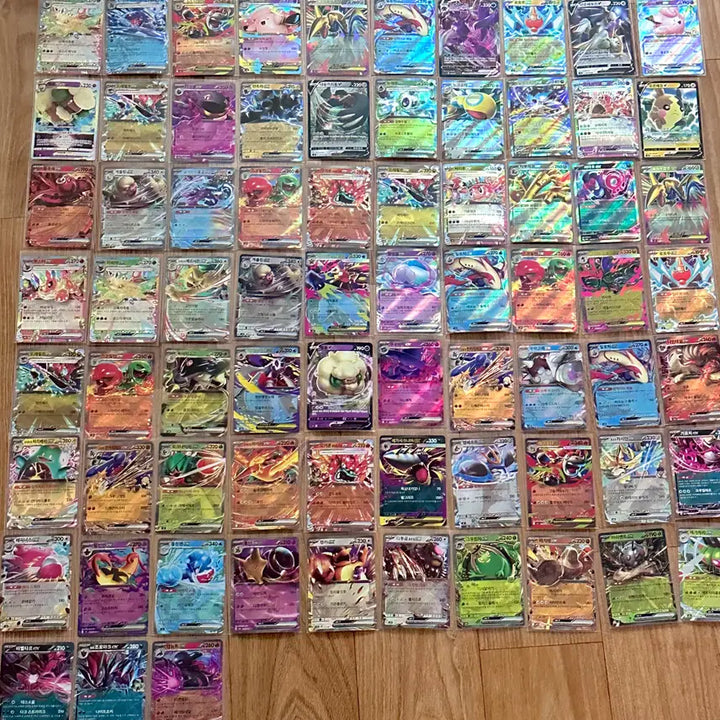 [BUNJANG] Pokemon Cards Bundle Set (Approx. 2300 Cards) - Includes RR, SR, AR, High Rarity / 포켓몬카드 약 2300장 일괄 판매 100덱 RR SR AR 고레어 포함